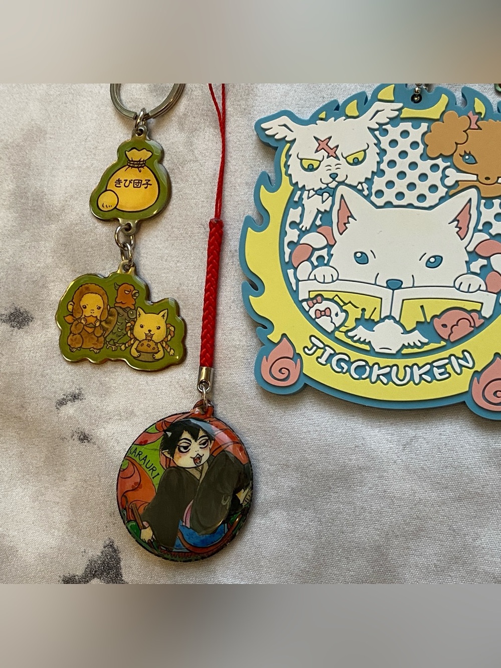 Hozuki's Coolheadedness no Reitetsu 2015 Coaster Bag Charm Keychain LOT - Picture 4 of 6